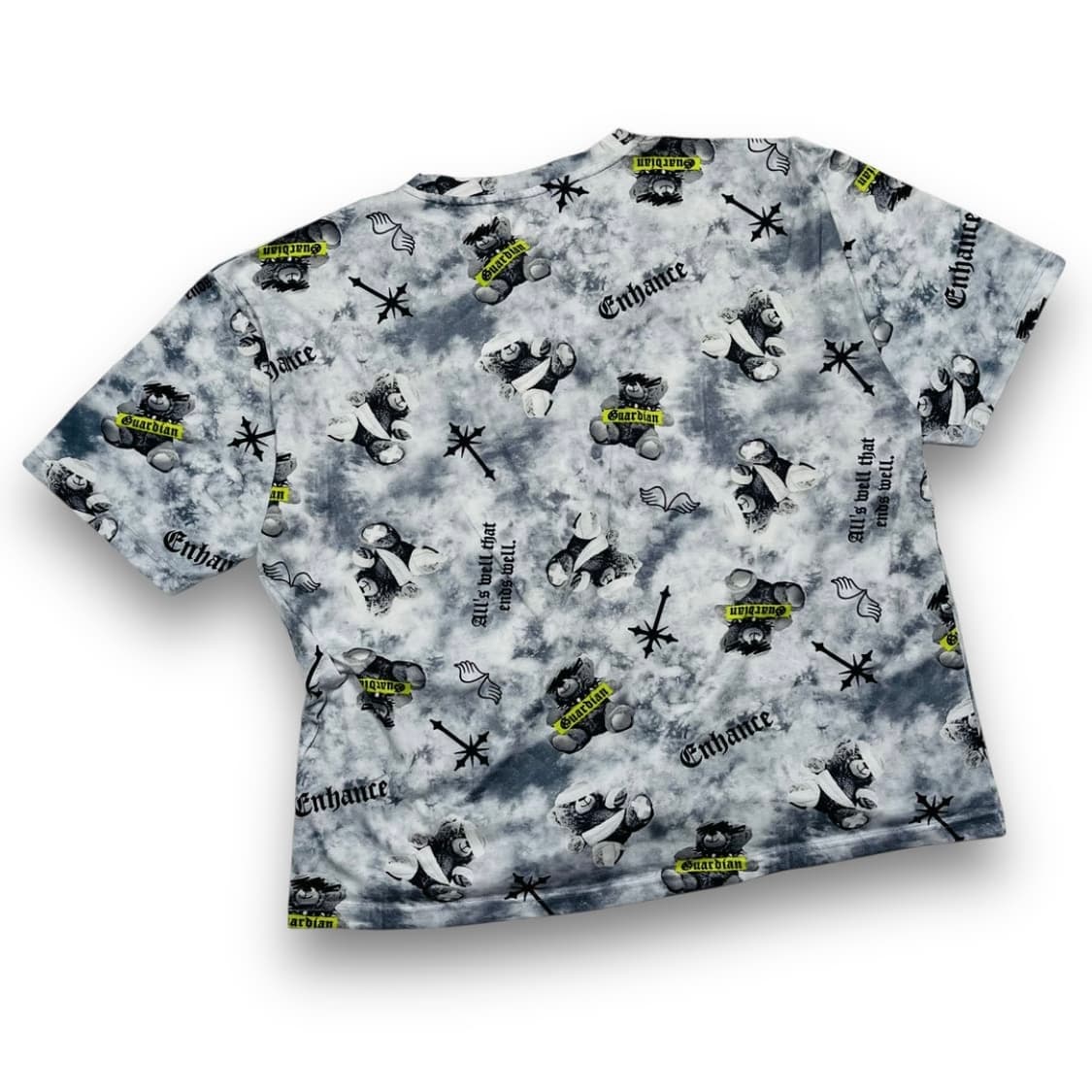 펑크 JEANING WILD 테디 베어 지뢰계 반팔 티셔츠 상품이미지3