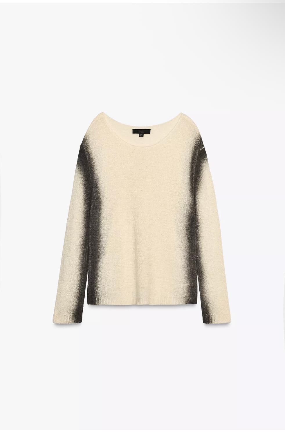 자라 zara 디퓨징 프린트 니트 스웨터 L 상품이미지1