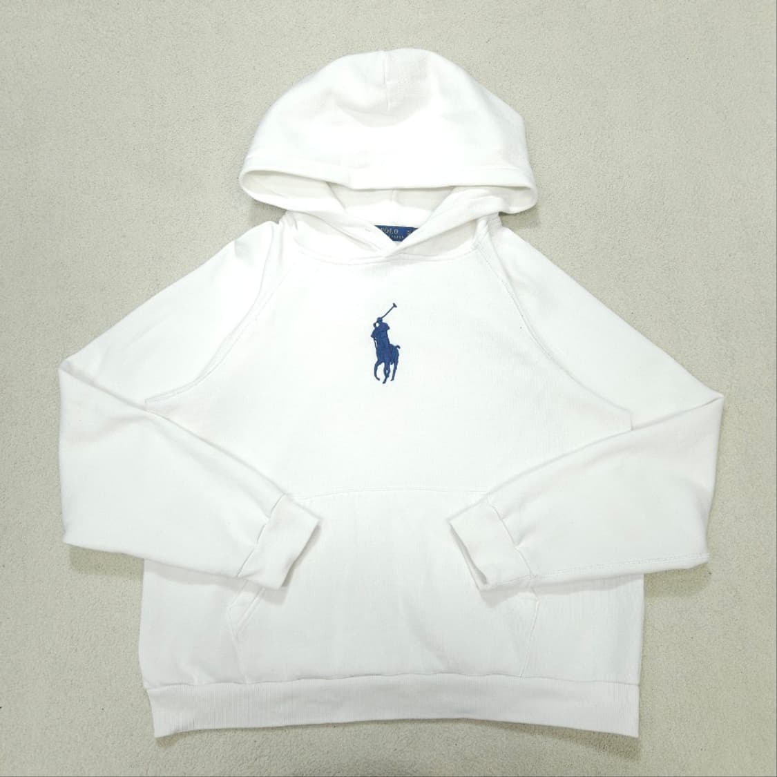 폴로 랄프 로렌 신형 QR 빅포니 후드티 XL 화이트 상품이미지4