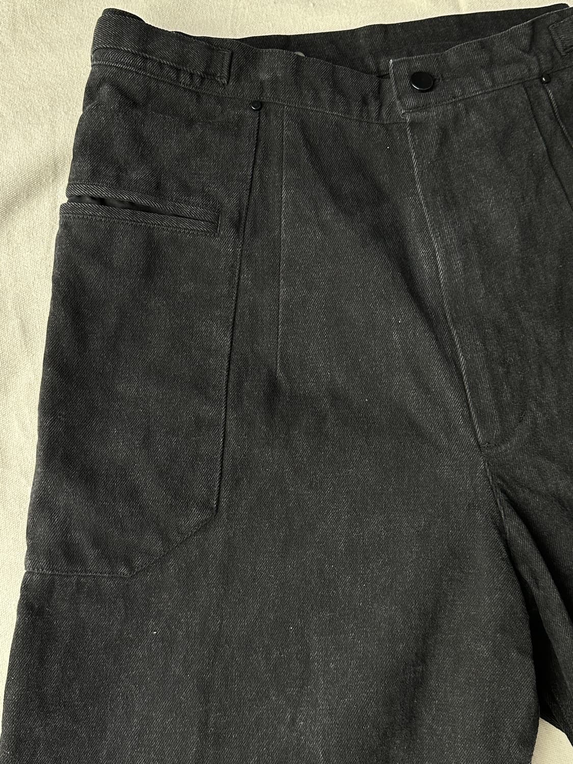 폴리테루 리소 블랙 데님 팬츠 3(L) 상품이미지4