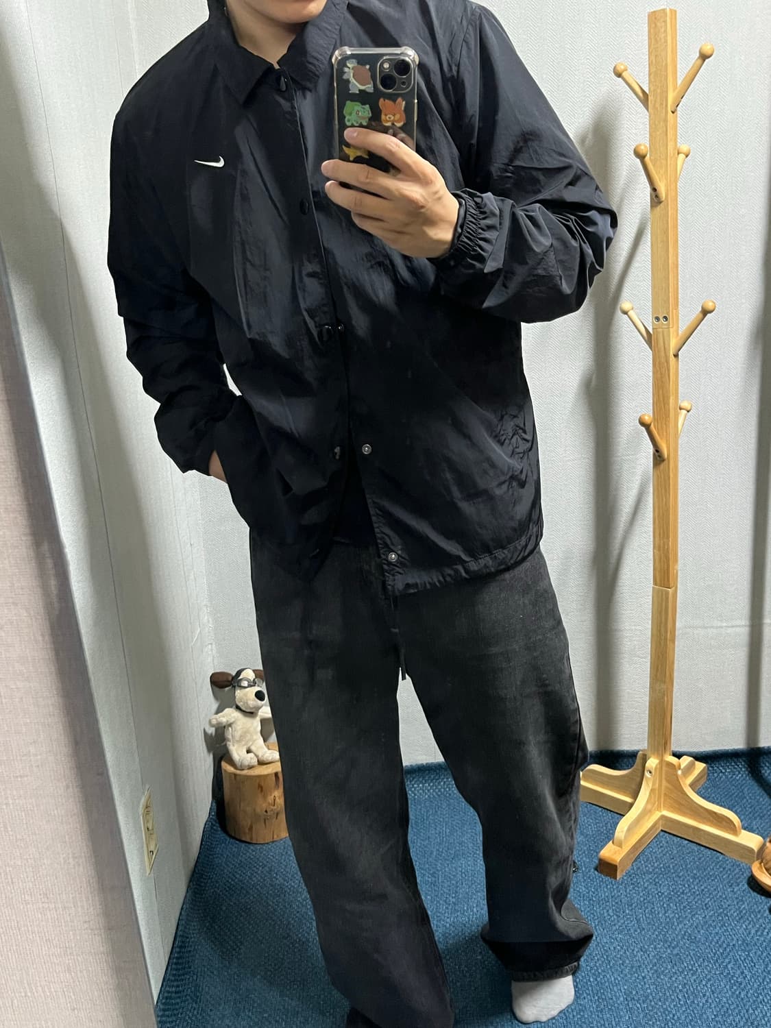 나이키 봄 가을 용 코치자켓 100 L   상품이미지1