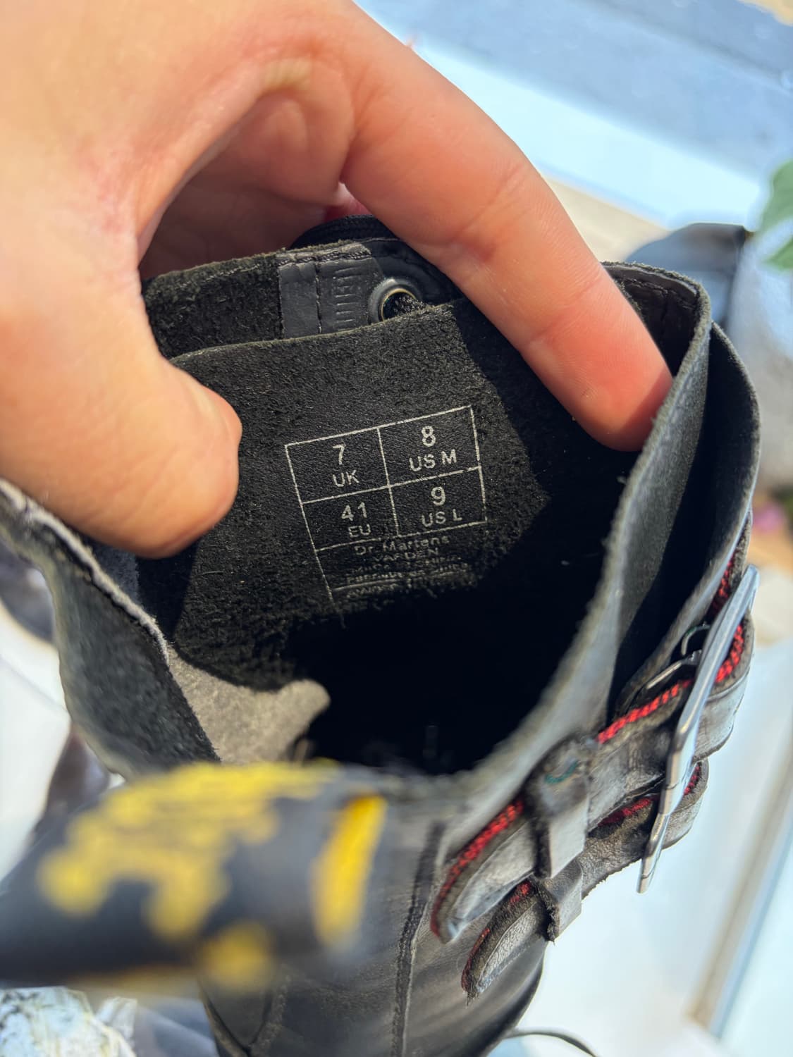 265) Dr. Martens 바든 더블 버클 바이커부츠 상품이미지7