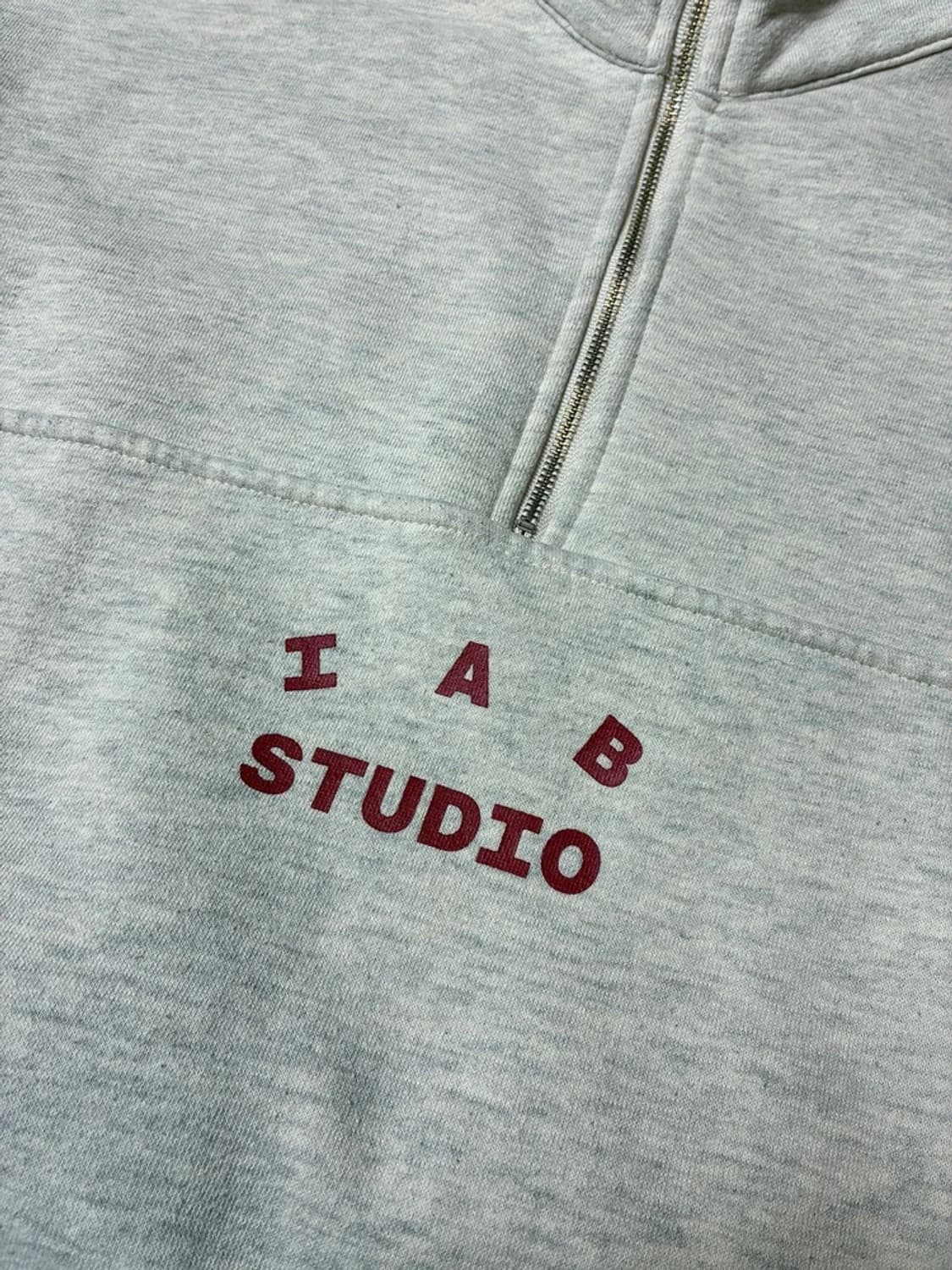 아이앱스튜디오 하프 집 풀오버 맨투맨 PN9327 상품이미지3