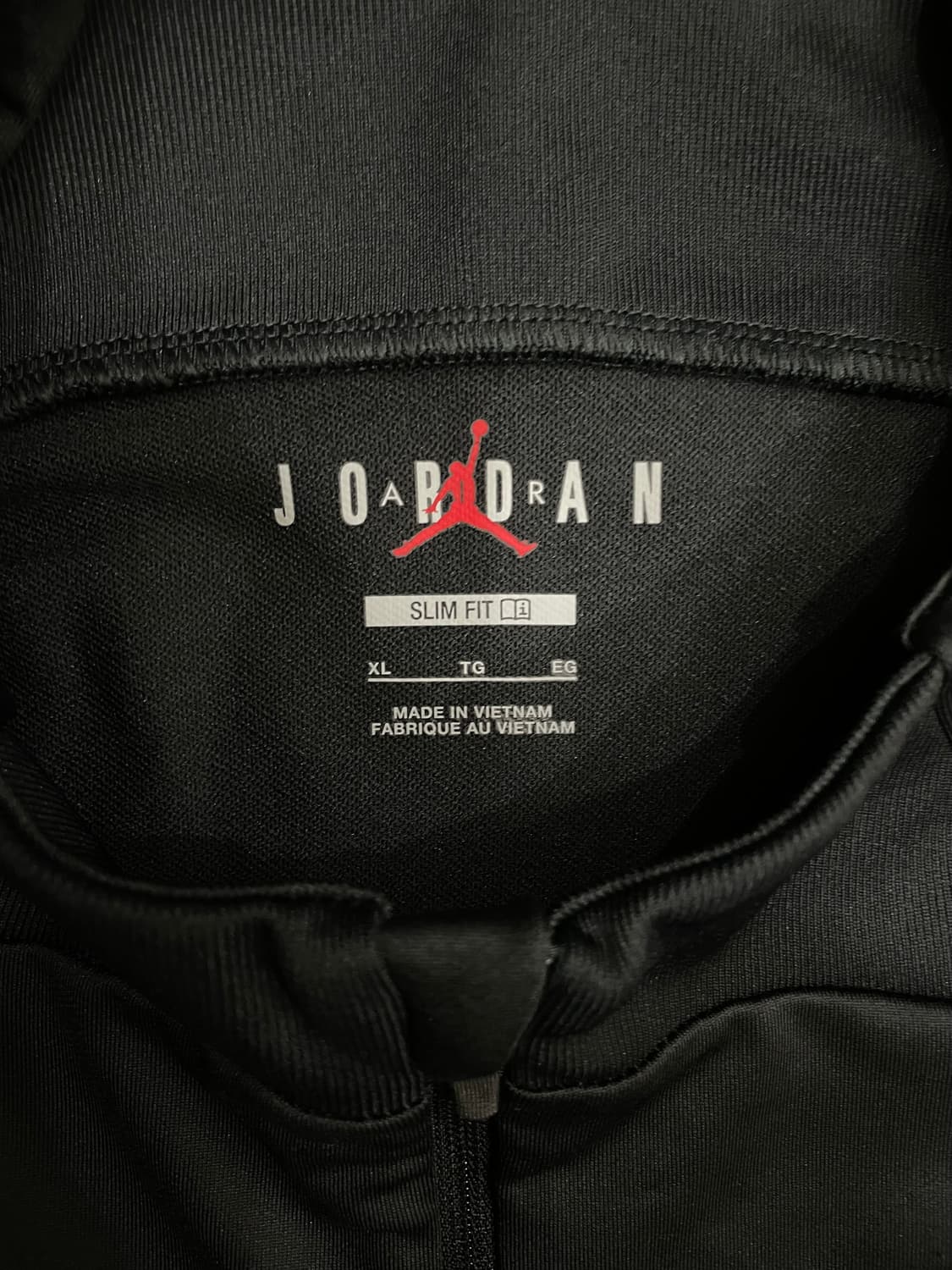 조던 x 파리 생제르망 스트라이크 드릴탑 블랙 상품이미지8