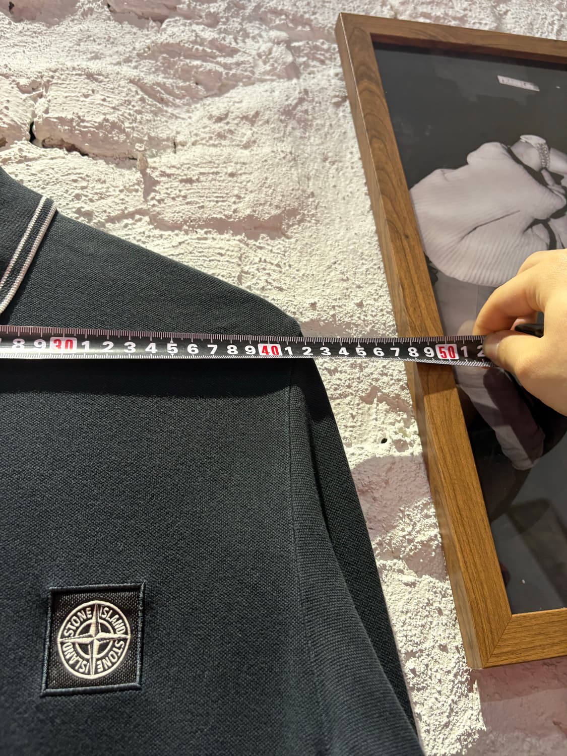 스톤아일랜드 빈티지 프린팅 커스텀 카라 슬리브 상품이미지9