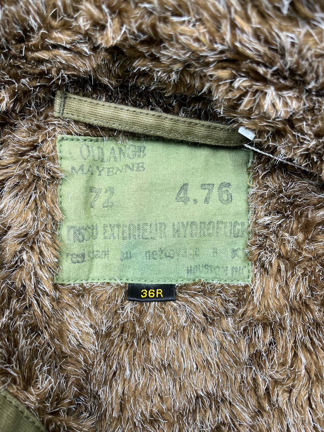 마린 내셔널드 프랑스 해군 N-1 덱 자켓 상품이미지9