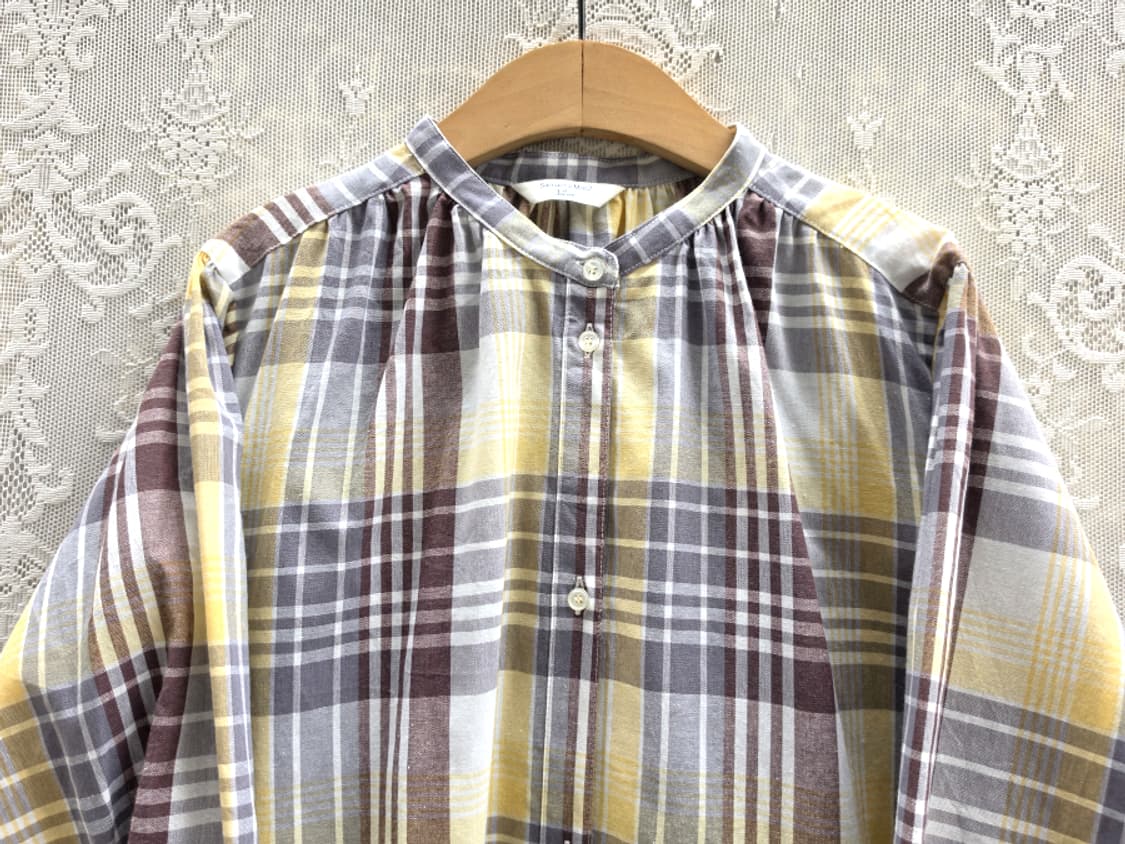 사만사 모스 2 체크원피스 상품이미지2