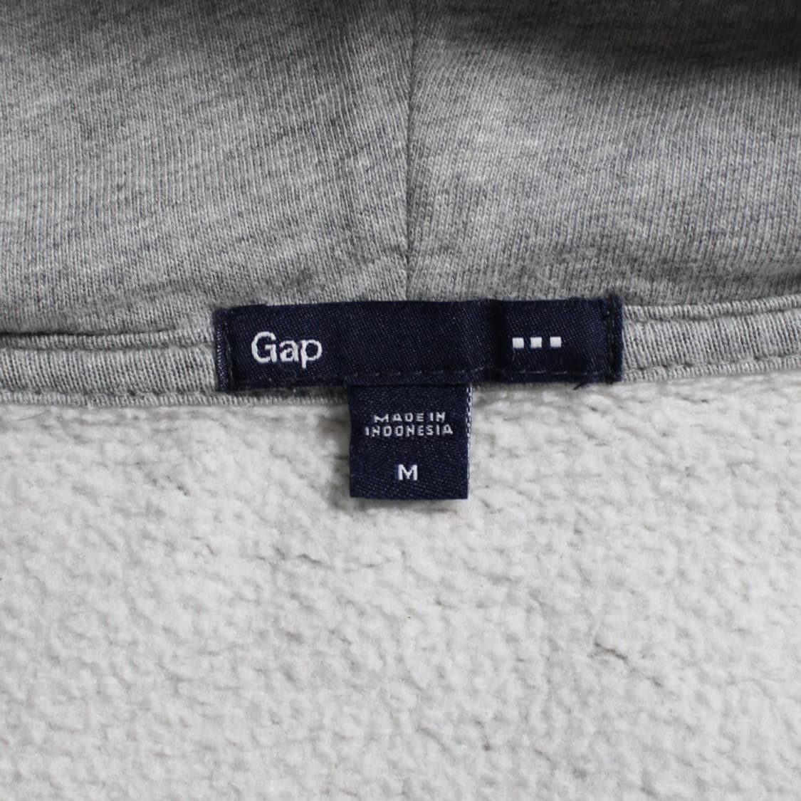 GAP 갭 그레이 기모 후드집업 상품이미지5