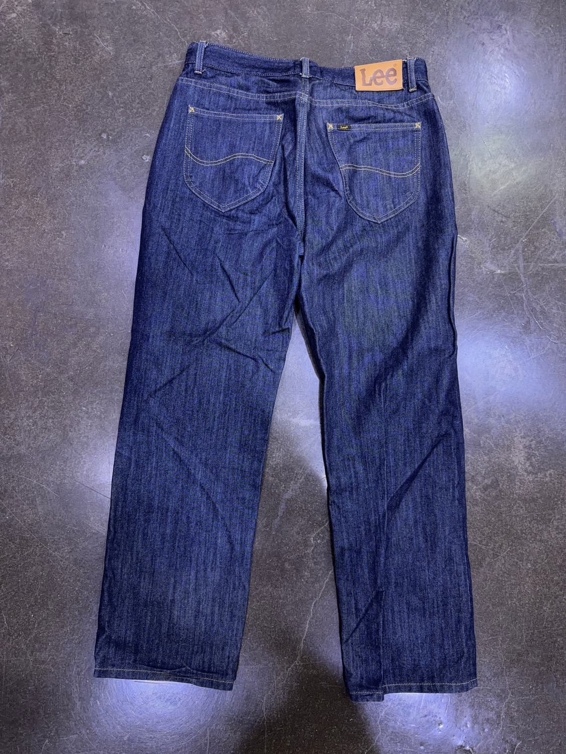 Lee 코듀라 컴포트 스트레이트핏 생지 딥인디고 데님팬츠 32 상품이미지2