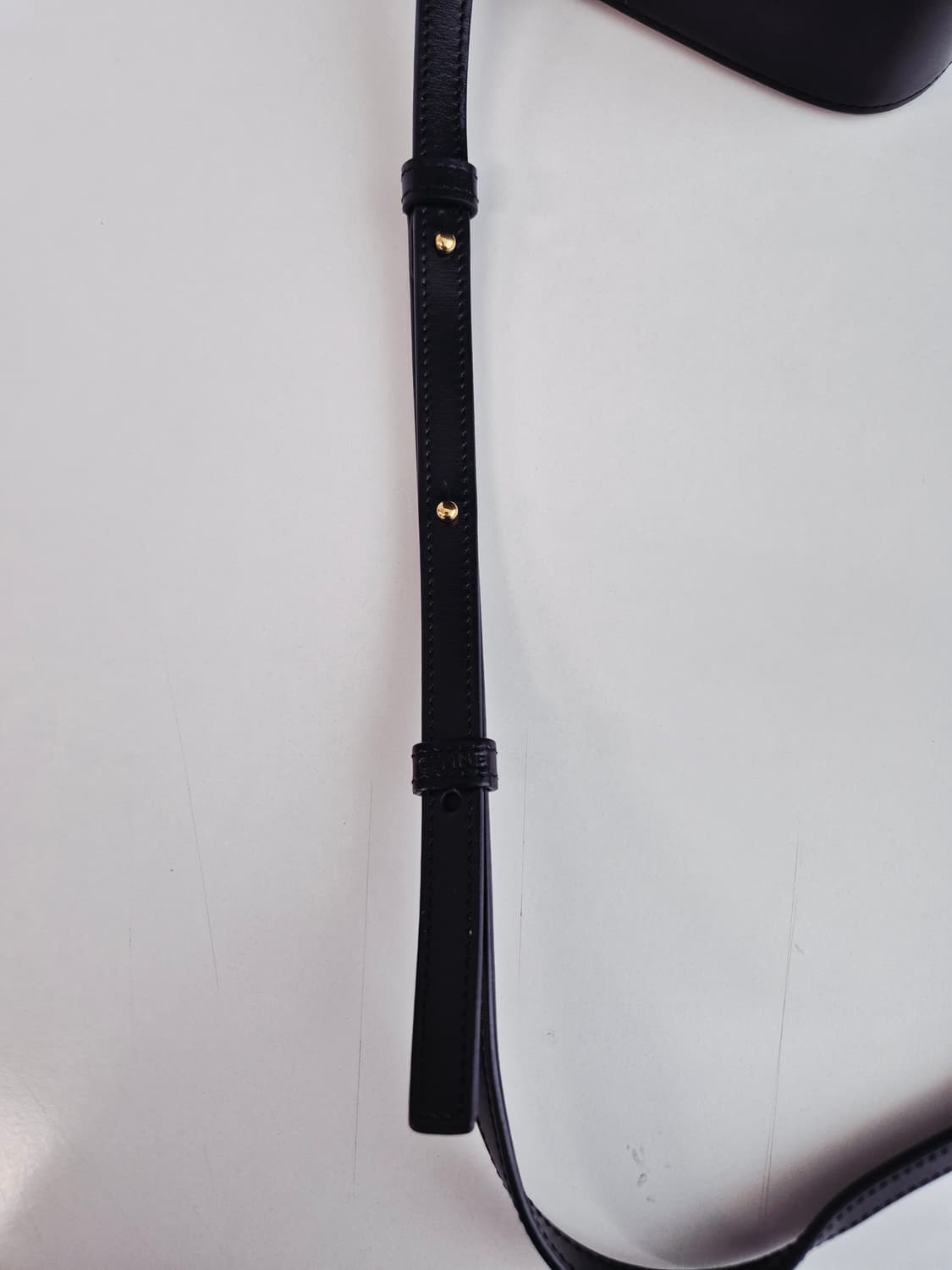 셀린느 트리옹프 카프스킨 미니백 (블랙) 상태 매우 좋아요!! 상품이미지9