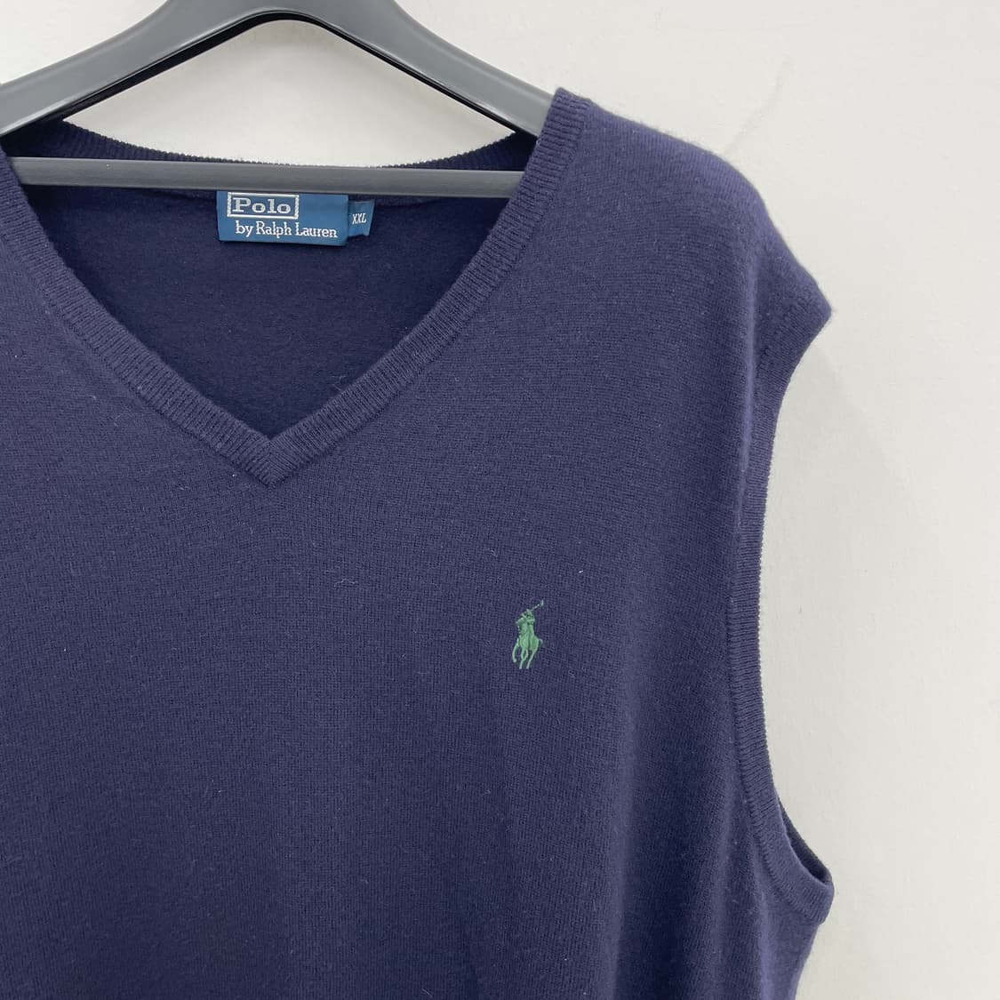 폴로 랄프로렌 니트 조끼 네이비 XXL 상품이미지3