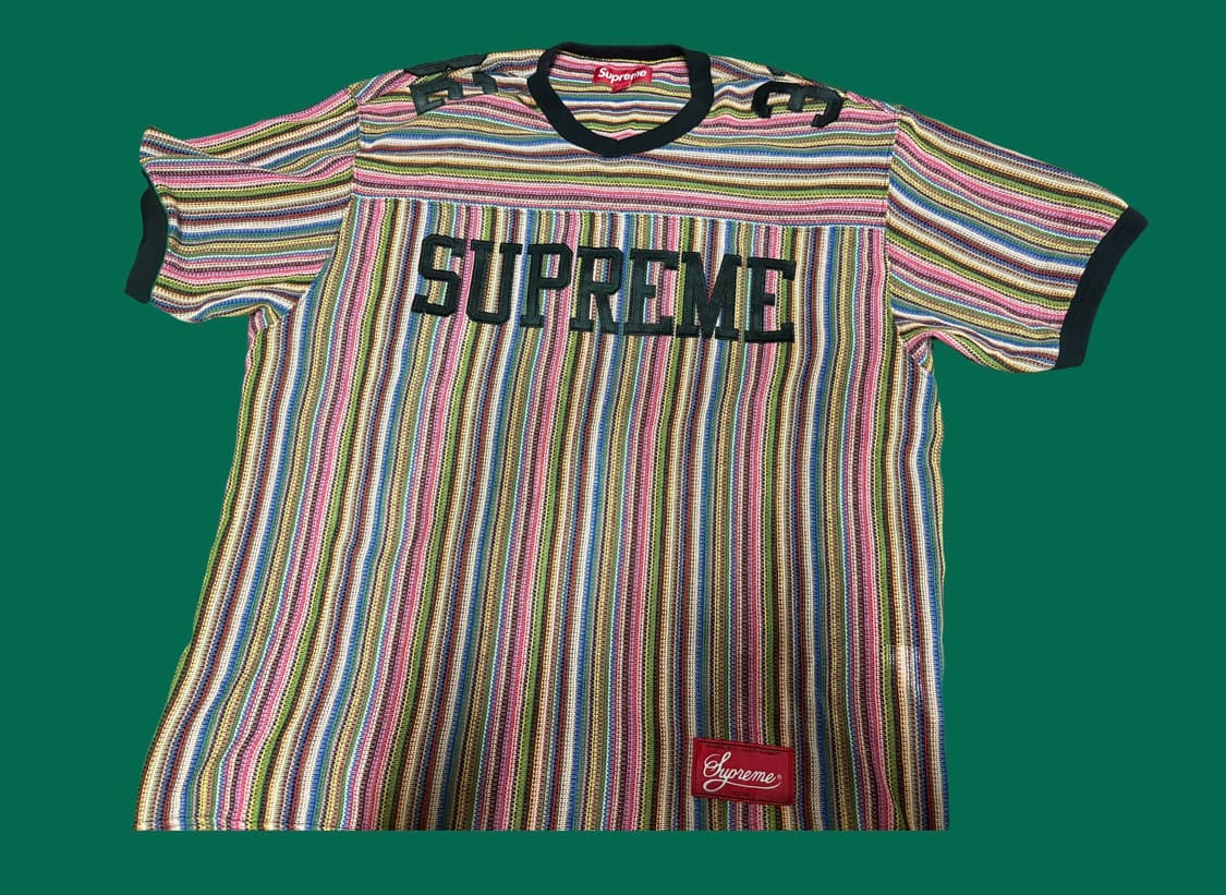 슈프림 오픈 니트 풋볼탑 25ss 상품이미지1