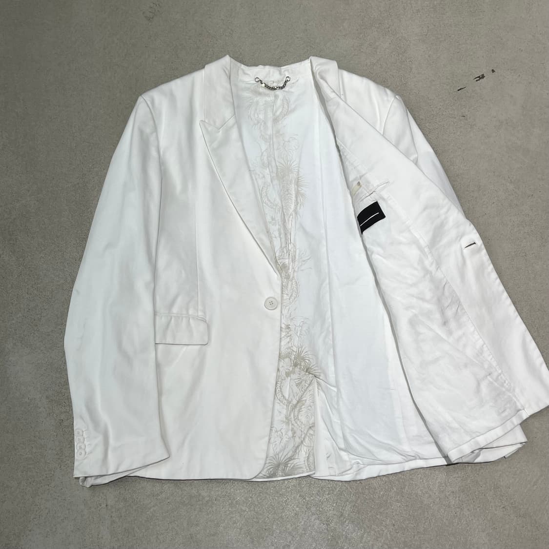 디젤 블랙골드 화이트 블레이저 s10289 상품이미지3