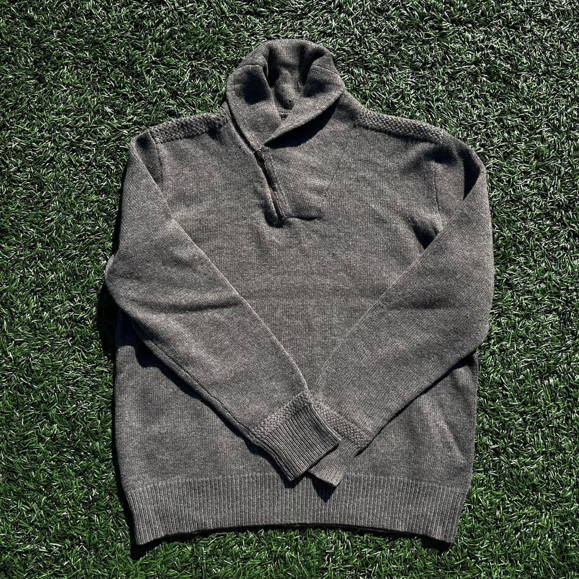 폴로 랄프로렌 램스울 숄카라 니트 (실측확인) 상품이미지1