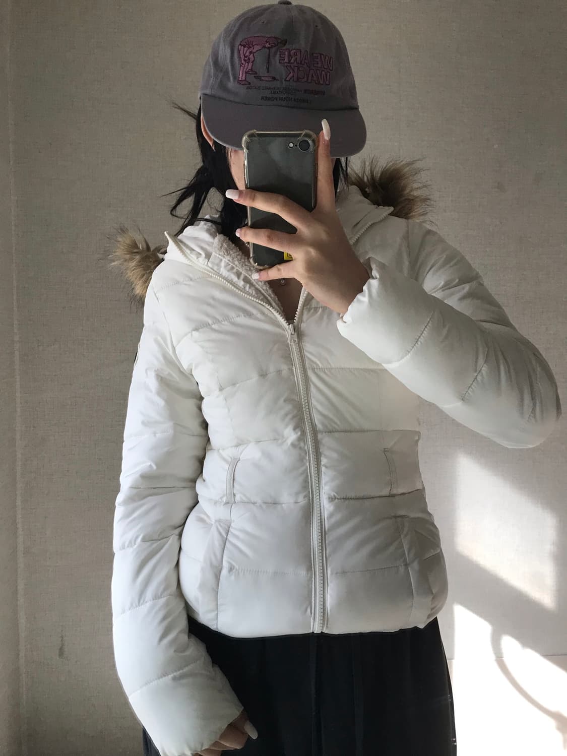 아베크롬비 화이트 울프죠 패딩 상품이미지1