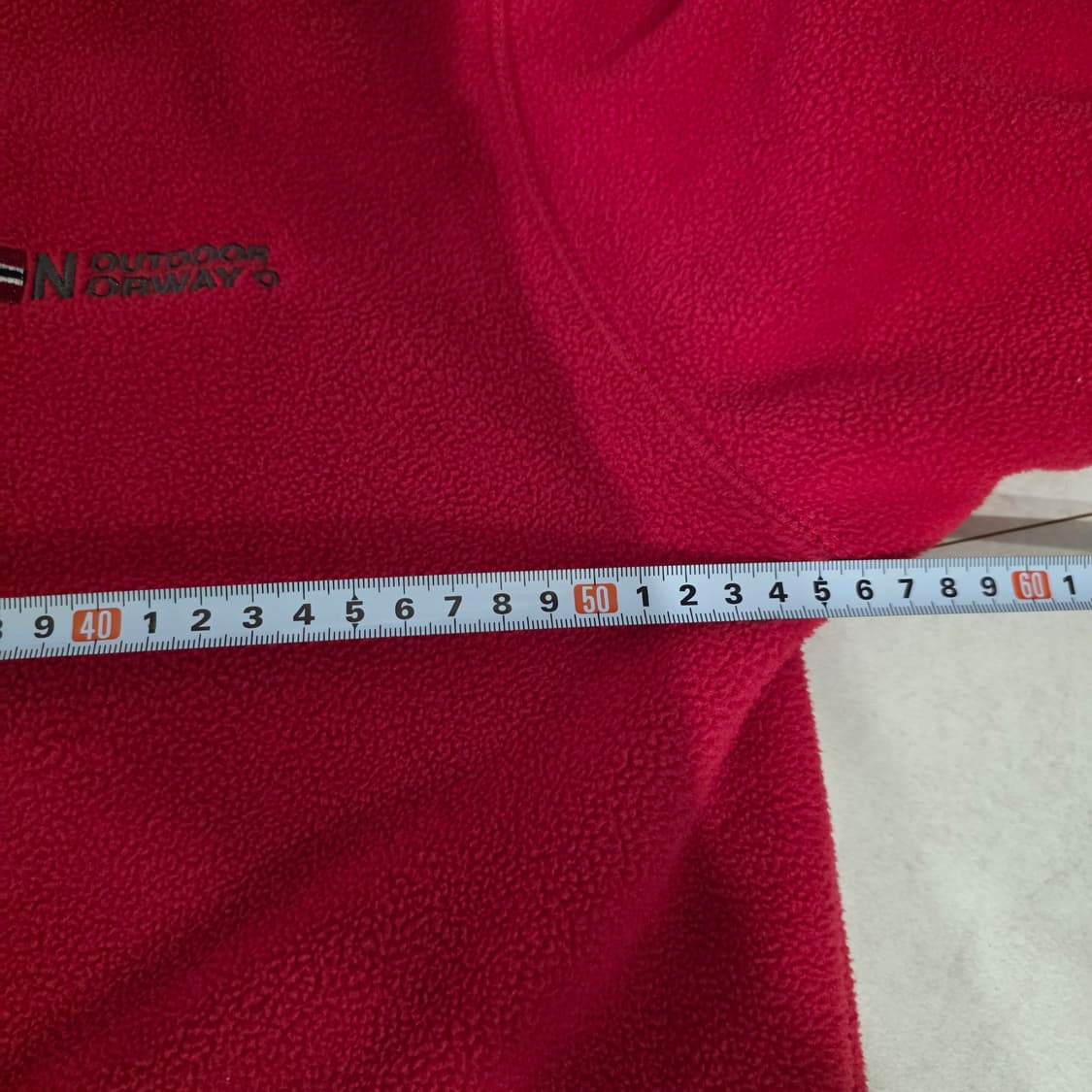 아웃도어 노르웨이 남성 플리스 자켓 레드 상품이미지10