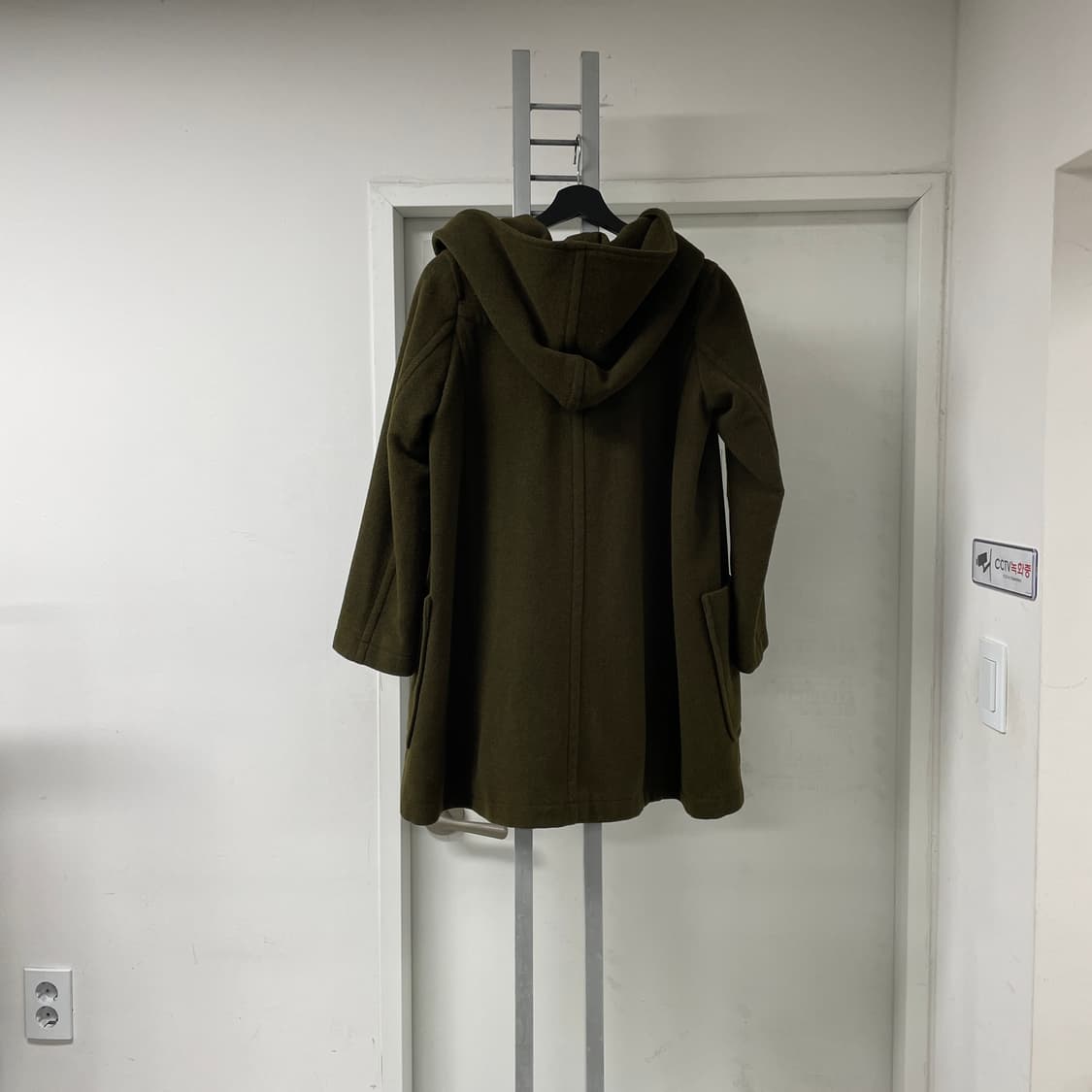 ZUCCA 주카 후드 코트 카키 S(W) 상품이미지6