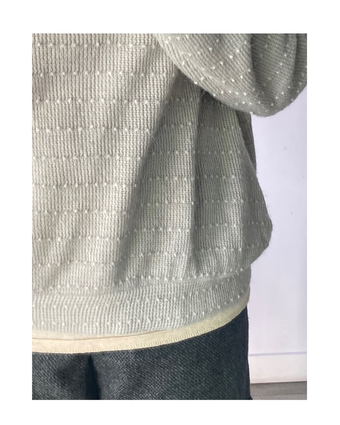 세오리아 도트 리본니트 상품이미지7