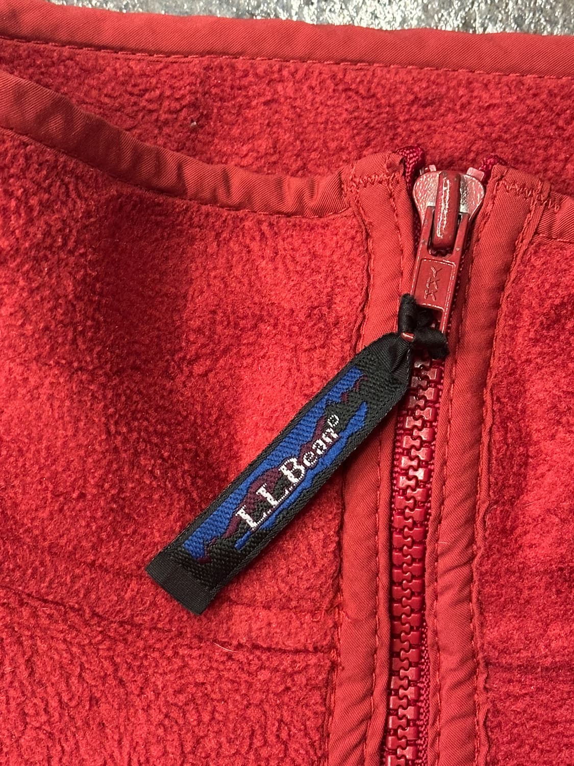 90s 엘엘빈 플리스 집업 L 상품이미지4