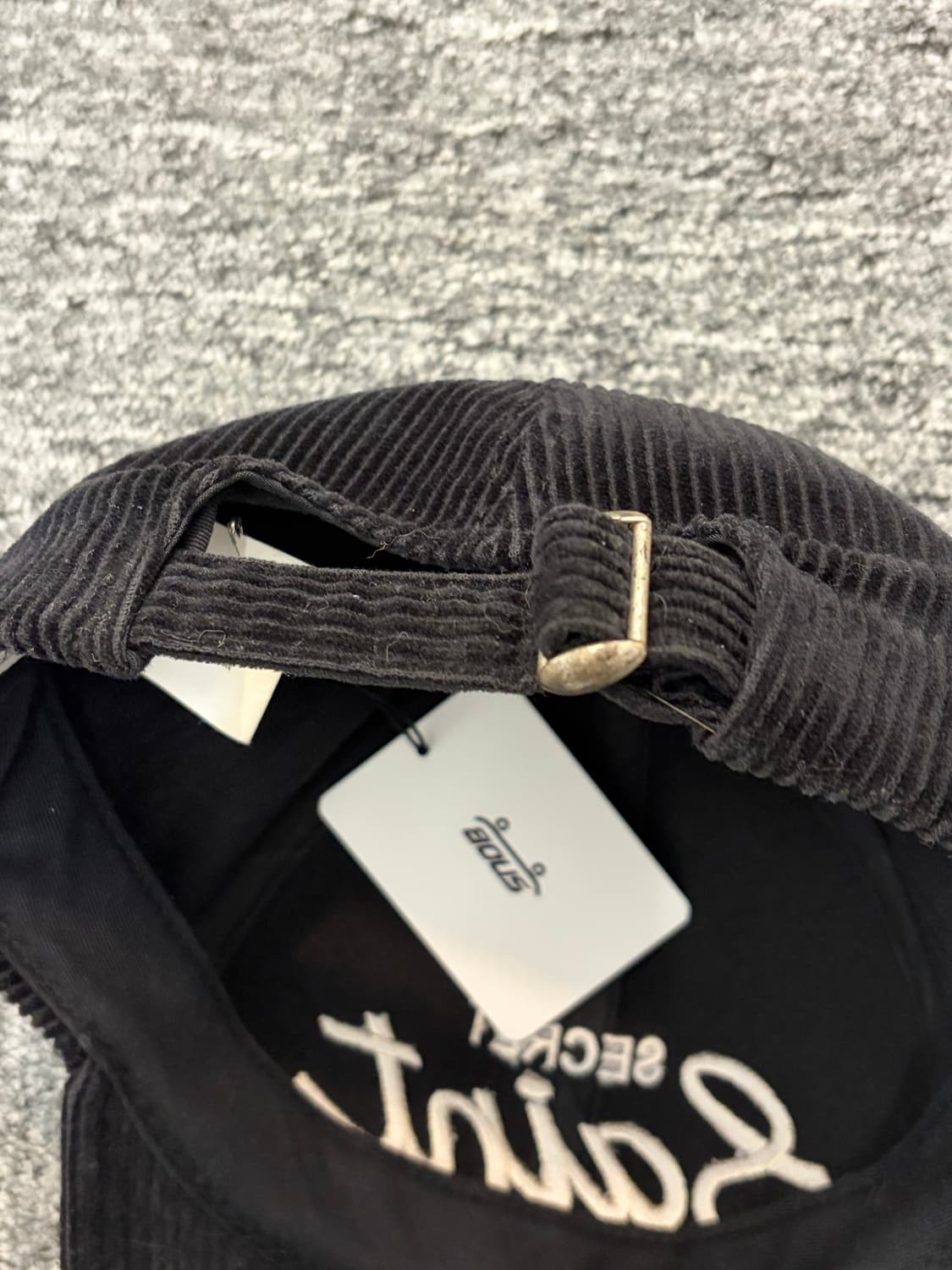 세인트미카엘 코듀로이 볼캡 상품이미지5