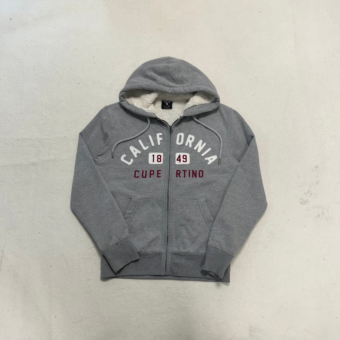 Who.A.U Grey fleece Hood Zip-up 상품이미지4