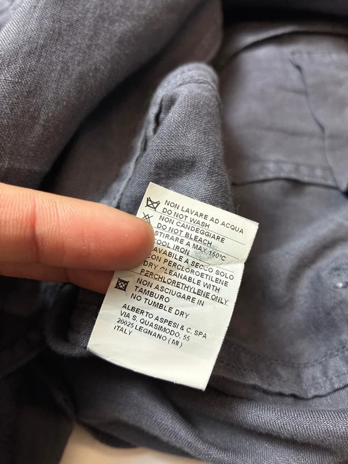 아스페시 ASPESI 솔리드 린넨 블레이저 PN8331 상품이미지9