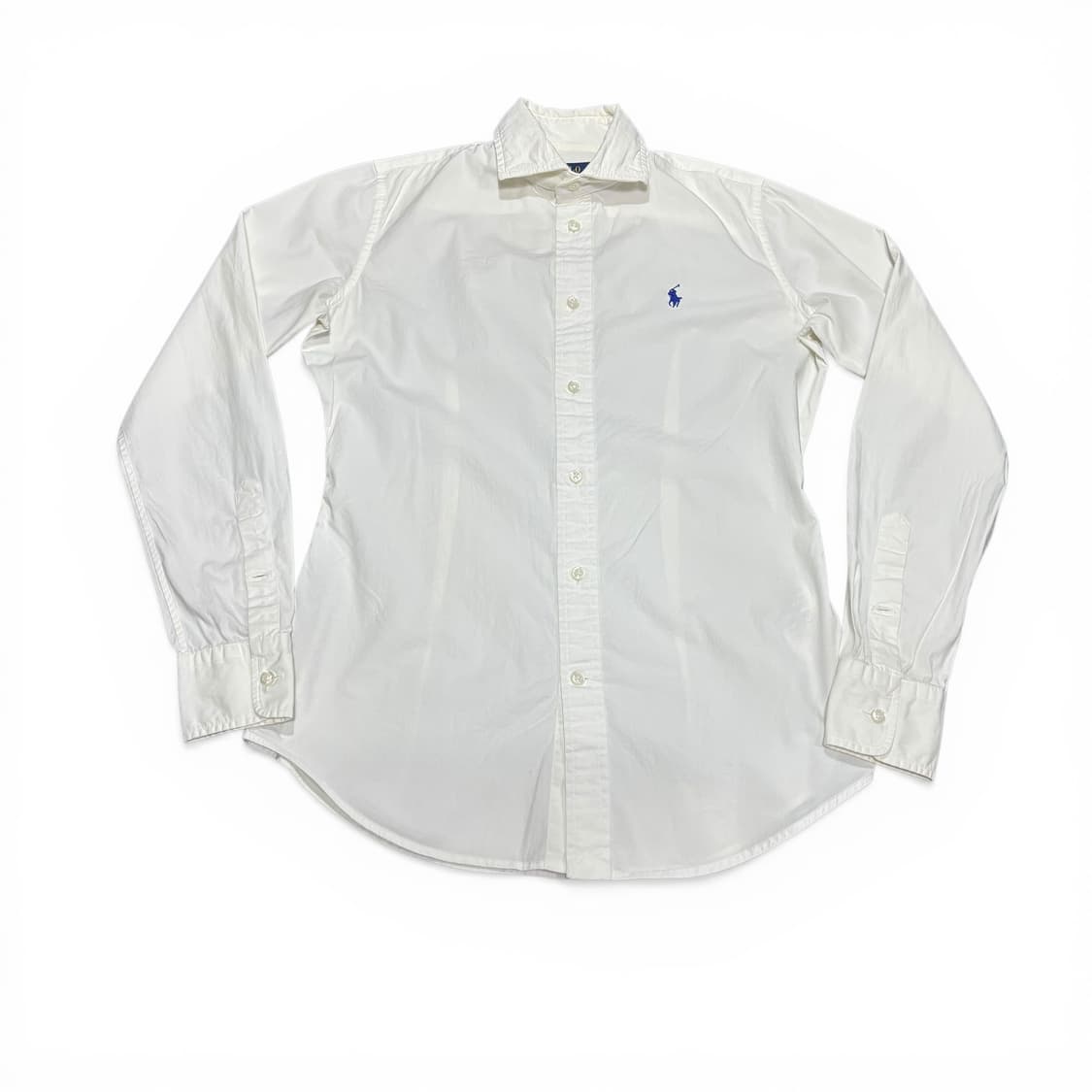 우먼S 폴로 랄프로렌 화이트 슬림핏 셔츠 상품이미지1
