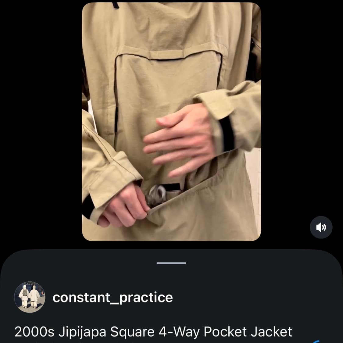 00's Square 4-way pocket jacket 상품이미지8