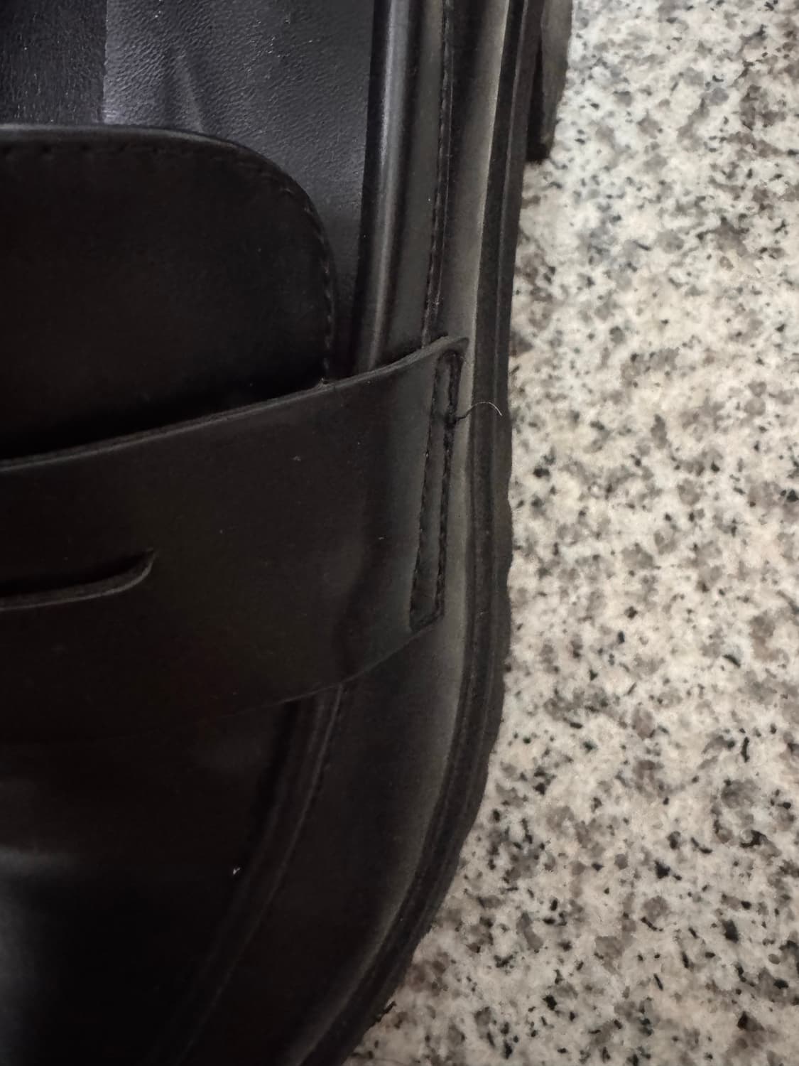 솔트앤초콜릿 라운드 토 청키힐 펌프스 로퍼 245 상품이미지4