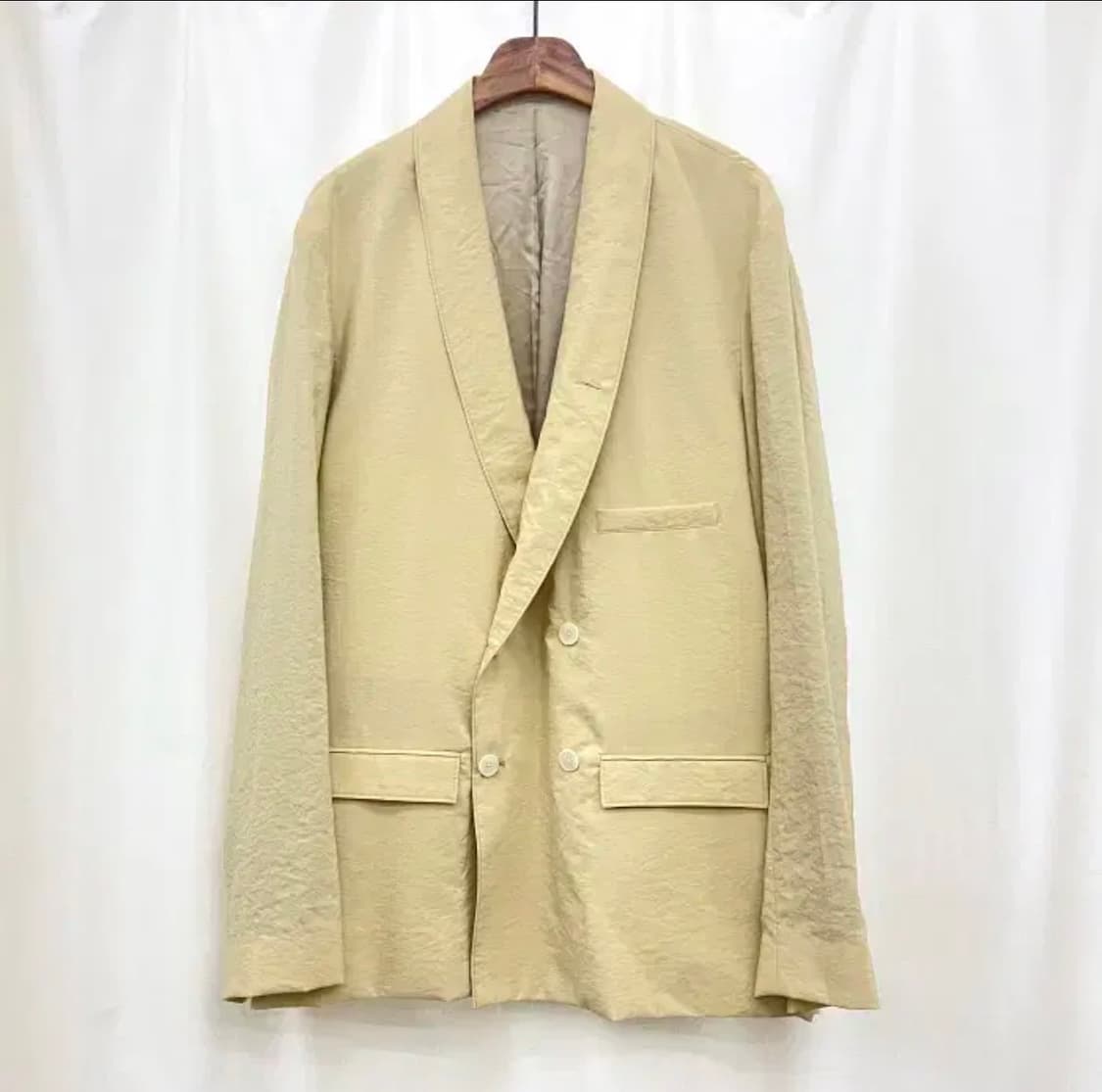 르메르 드라이 실크 더블 브레스티드 블레이 상품이미지1