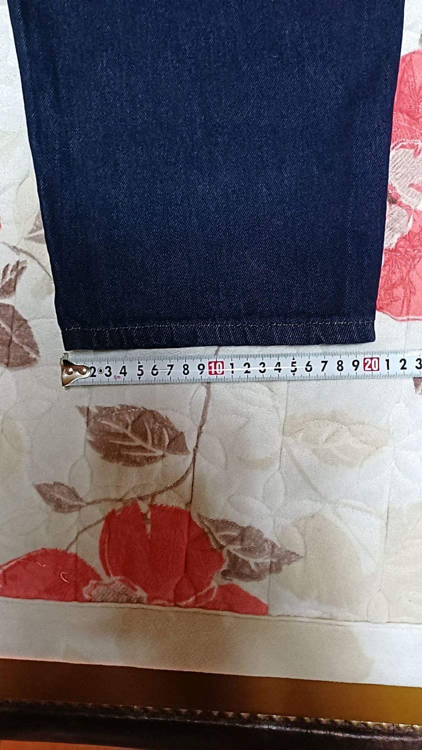 유니클로 와이드 테이퍼드진 29인치 기장100 상품이미지10