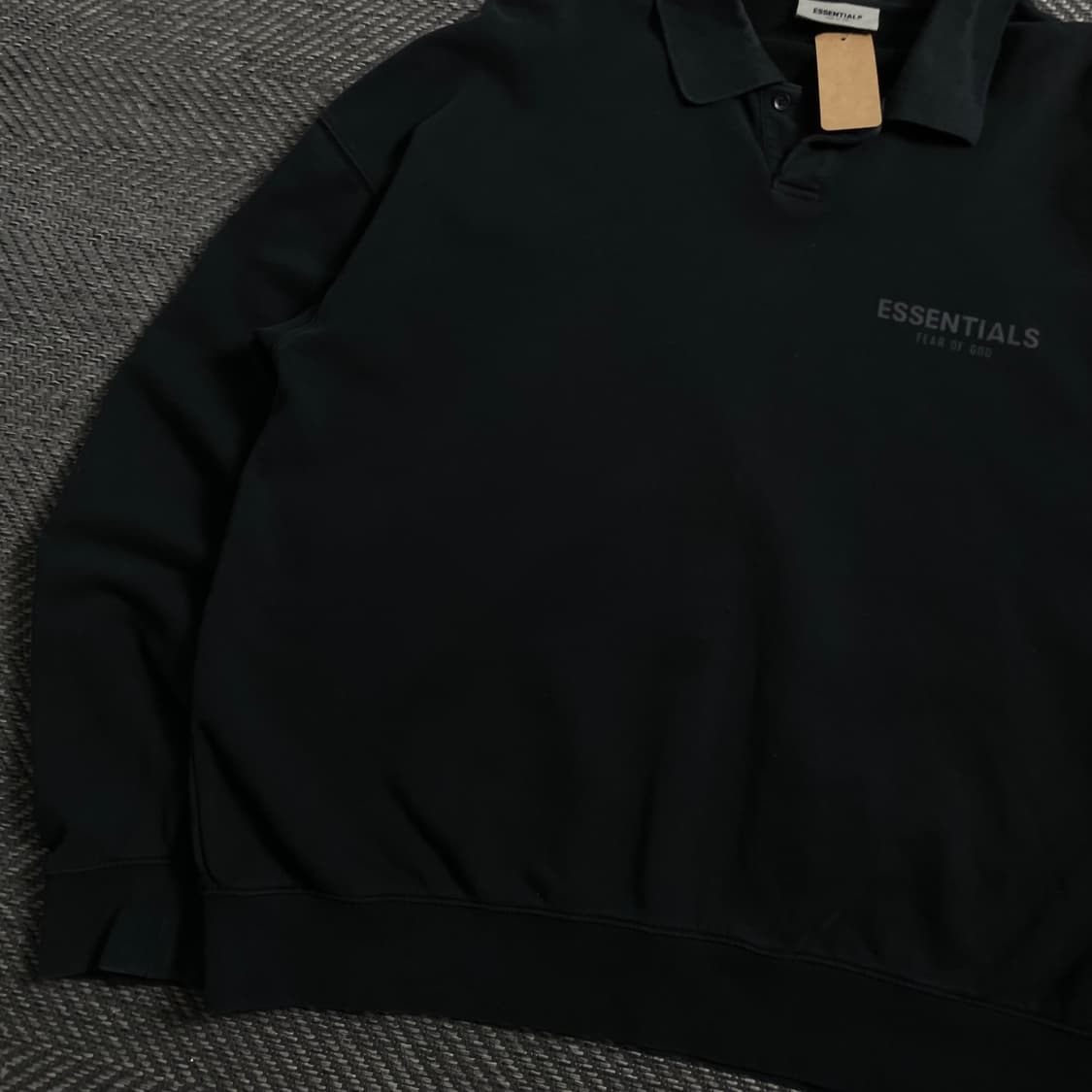 피어오브갓 에센셜 박시핏 롱슬리브 블랙 o 4383 상품이미지3