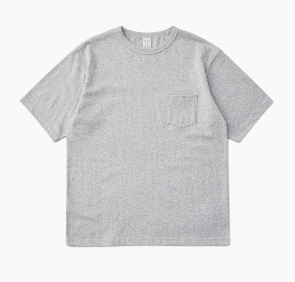 [S]카키스 Pocket S/S Tee Heather Grey 티셔츠 상품이미지1