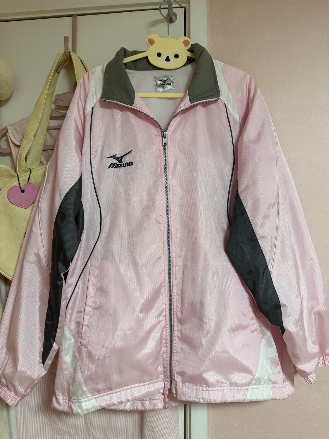 미즈노 회핑 핑크 바람막이 상품이미지1