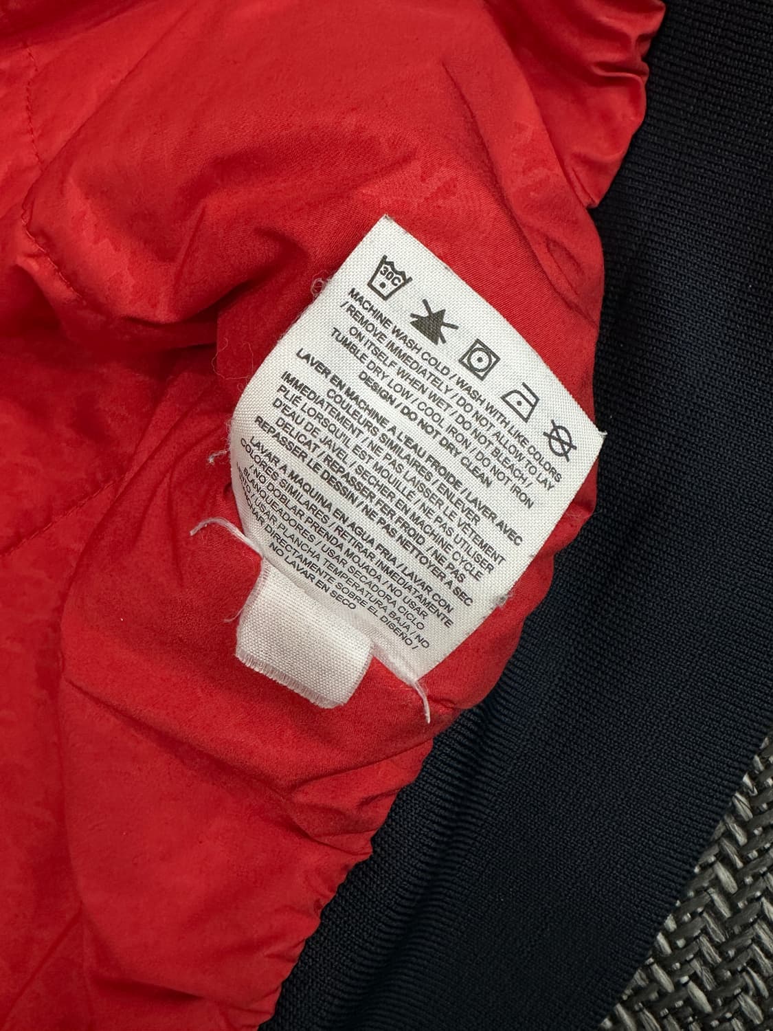 나이키 바시티자켓 네이비 상품이미지5