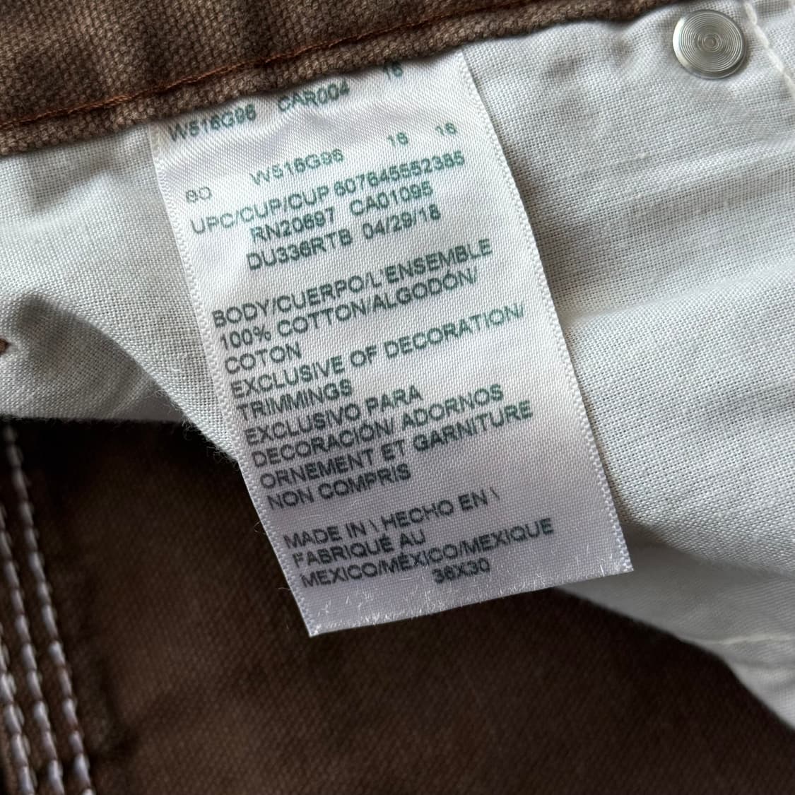 디키즈 싱글니 카펜터 팬츠 블랙패치 상품이미지7