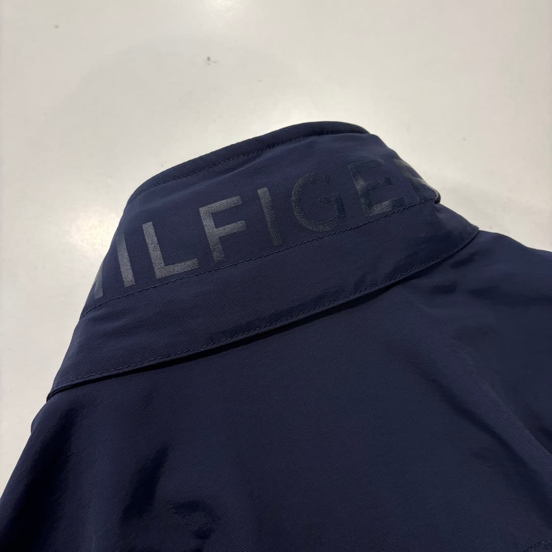 [S] 타미힐피거 컬러블록 바람막이 점퍼 네이비 D671 상품이미지8