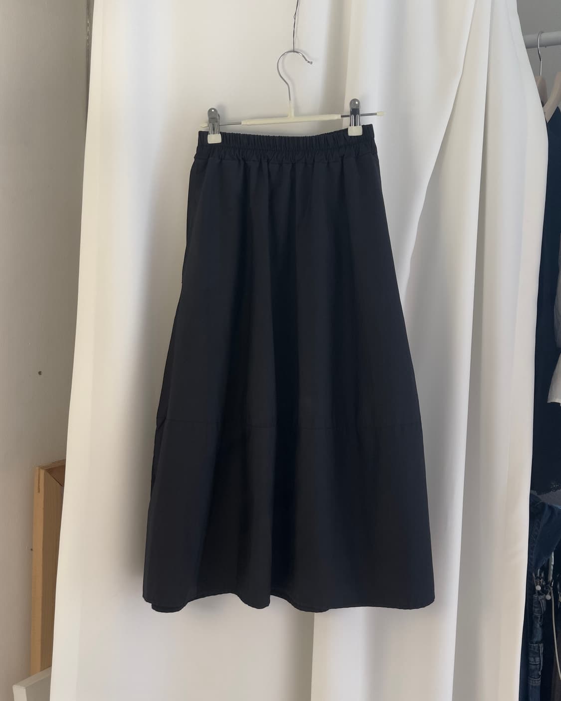 black pocket ballon skirt 상품이미지5