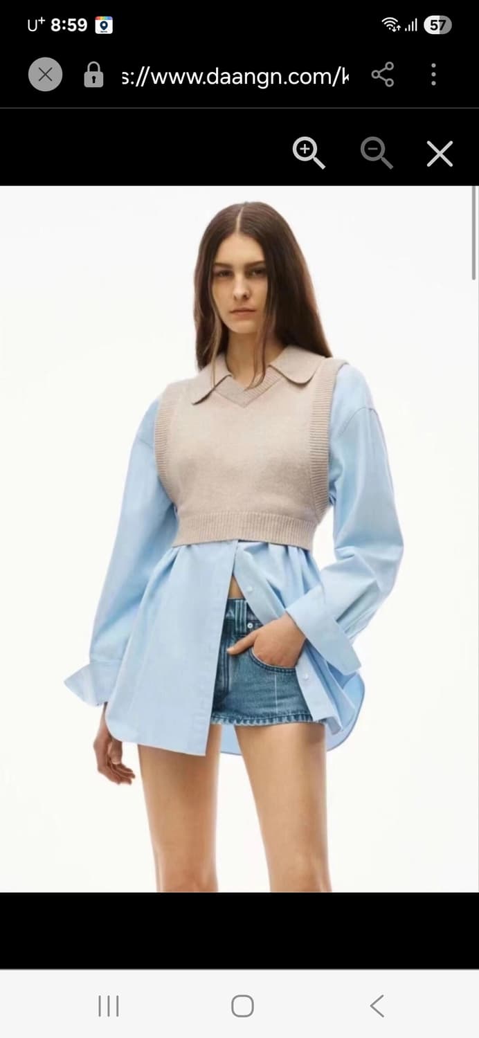 알랙산더왕   레이어드  셔츠 상품이미지5