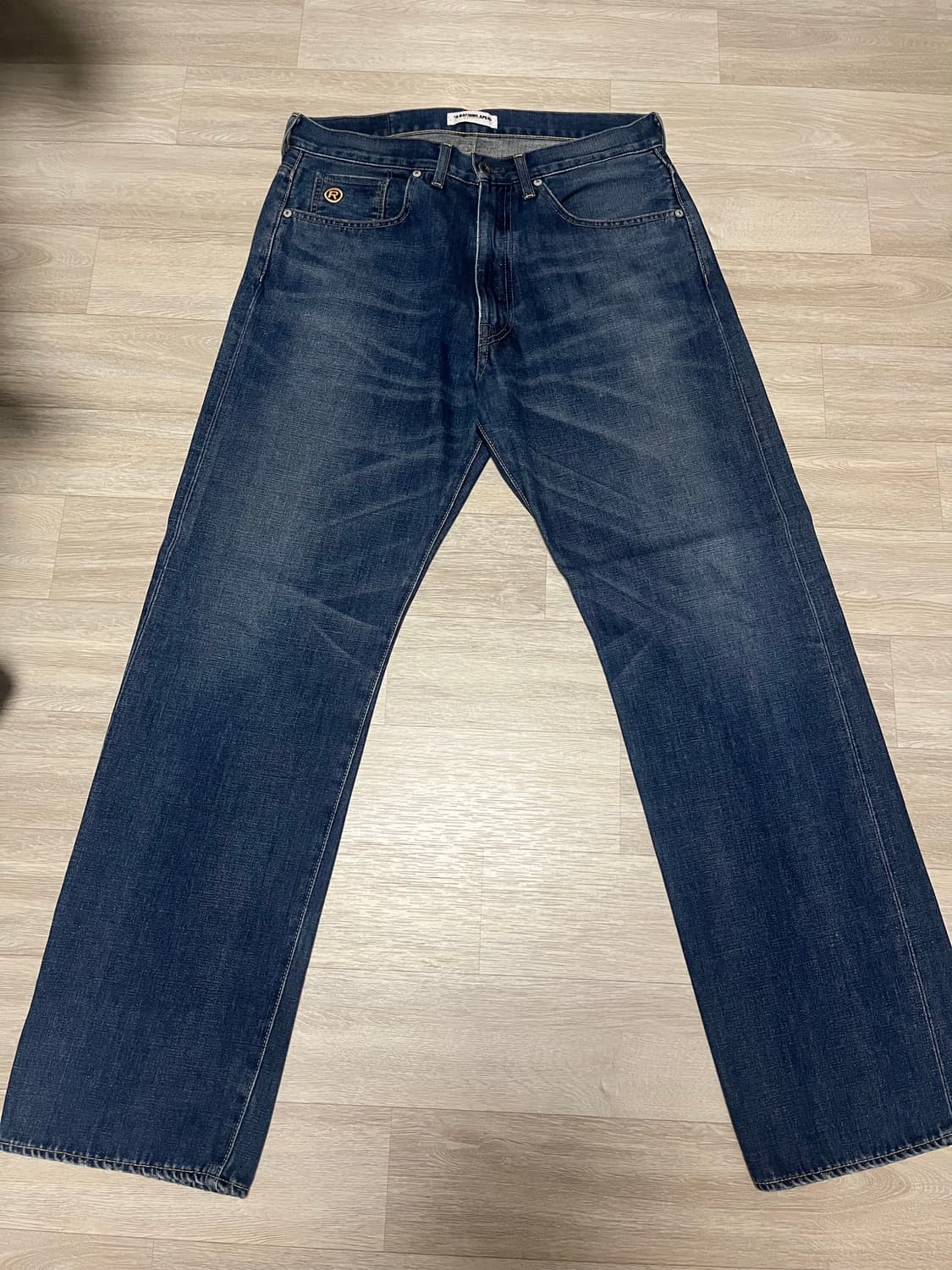 [M] 00s 베이프 OG 데님 중청 상품이미지2