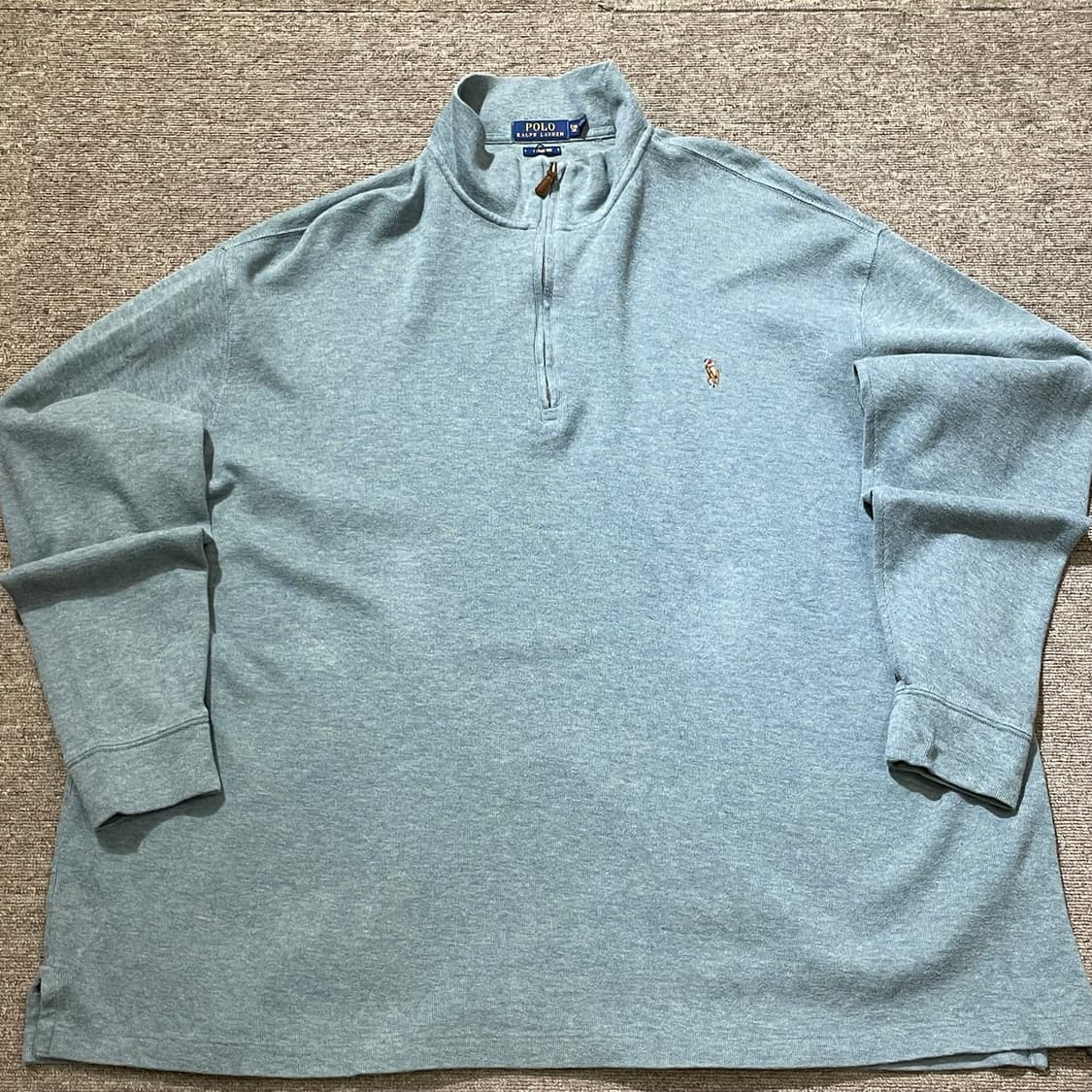 (XXL) POLO 폴로 랄프로렌 반집업 스웻셔츠 맨투맨 상품이미지1
