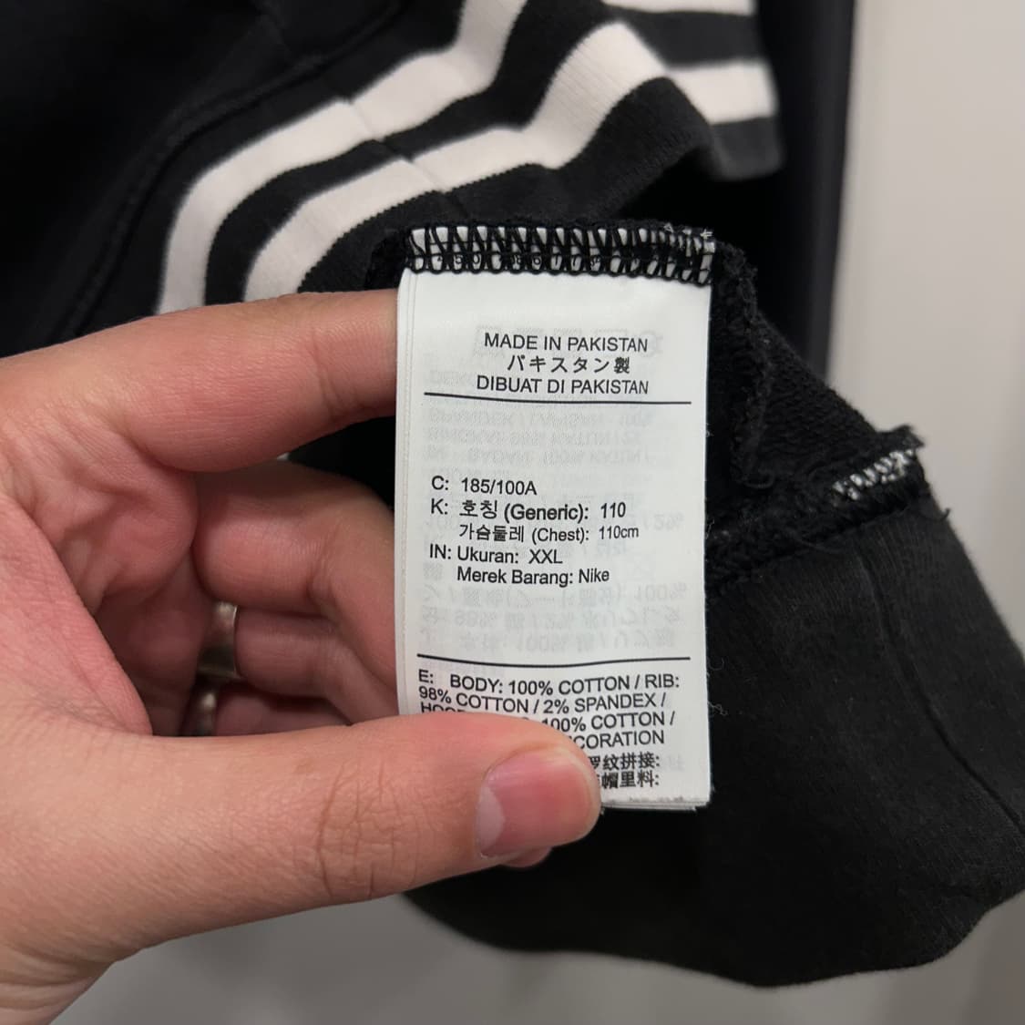 나이키 오피셜 빅로고 코튼 오버핏 후드티 상품이미지4