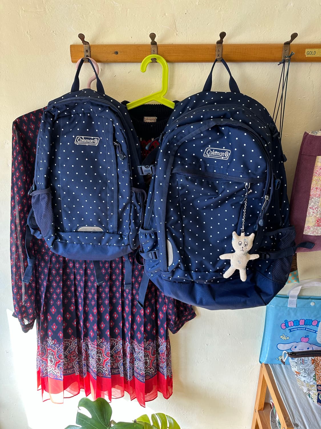 콜맨 땡땡이 배낭 상품이미지9