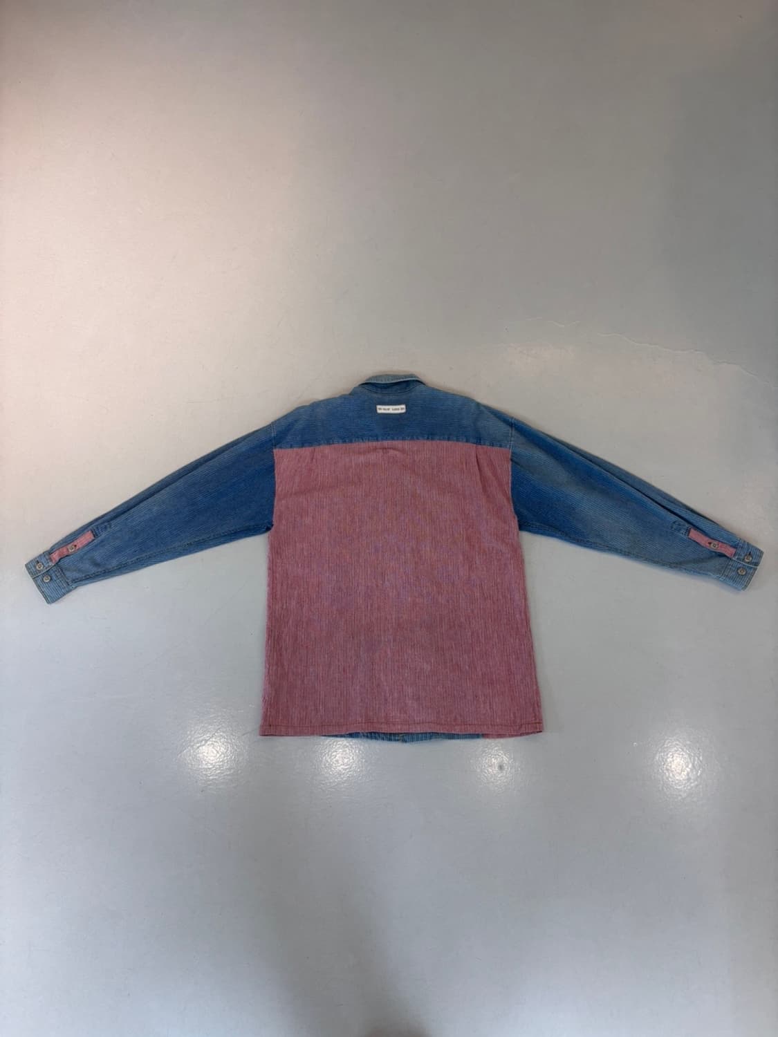 Vintage Slip Line Denim Shirt 상품이미지5