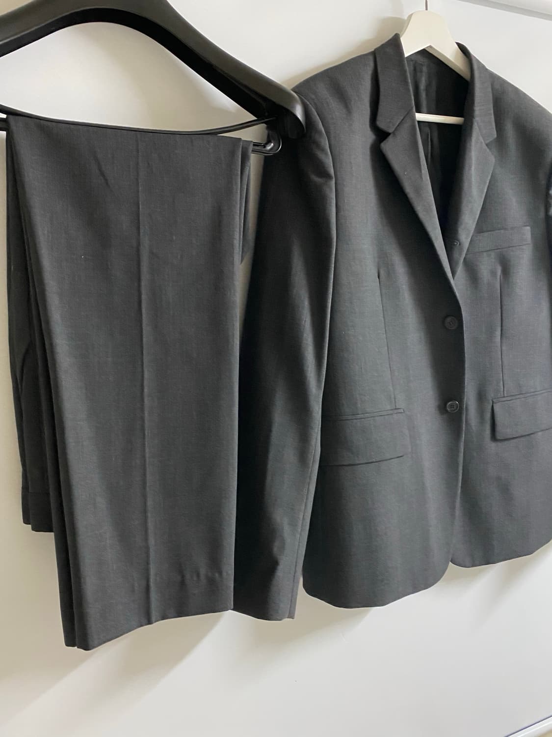 mngu 17ss 그레이 셋업 상품이미지1