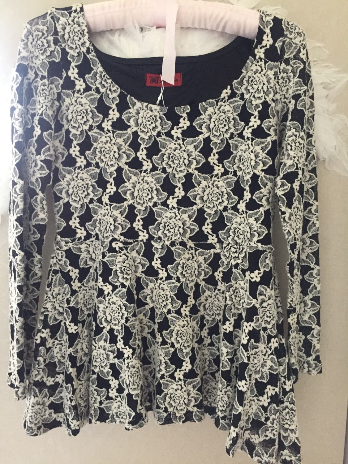 Race rose top  상품이미지1
