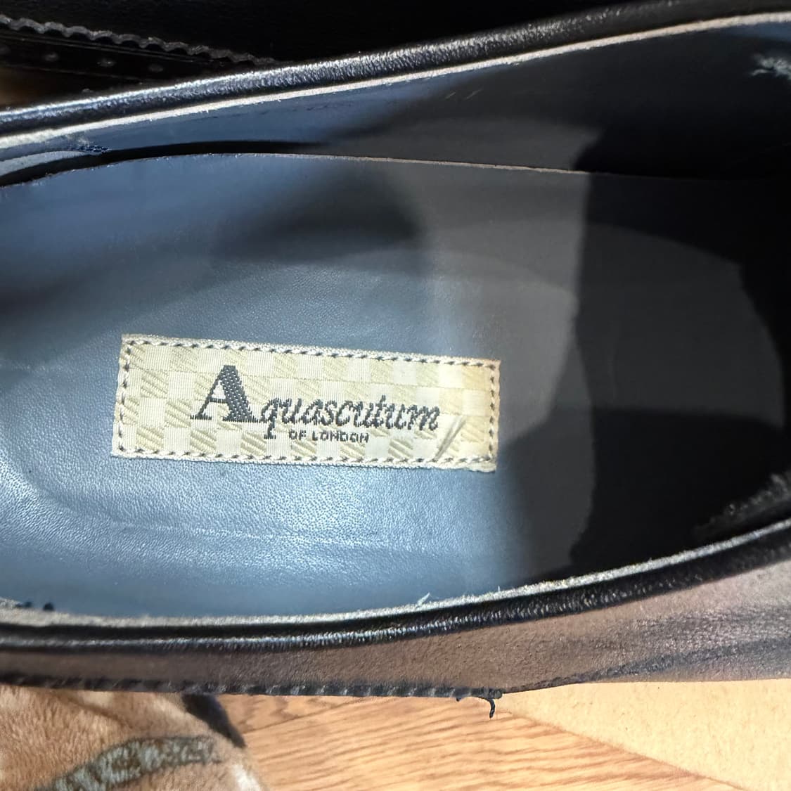 아쿠아스큐텀 스트레이트 팁 옥스퍼드 슈즈 상품이미지4