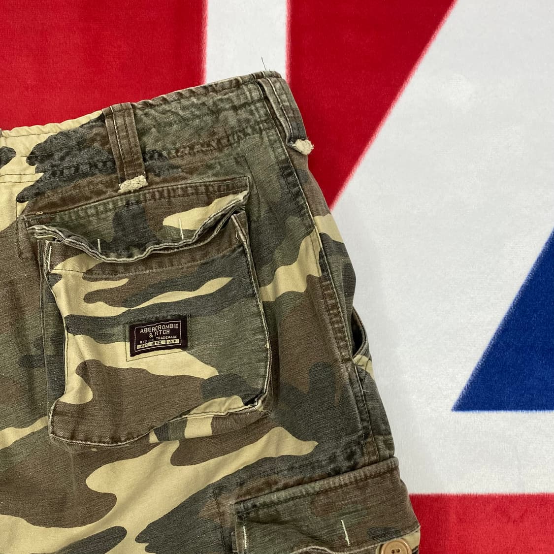 아베크롬비 y2k 카모 카고팬츠 34 상품이미지7
