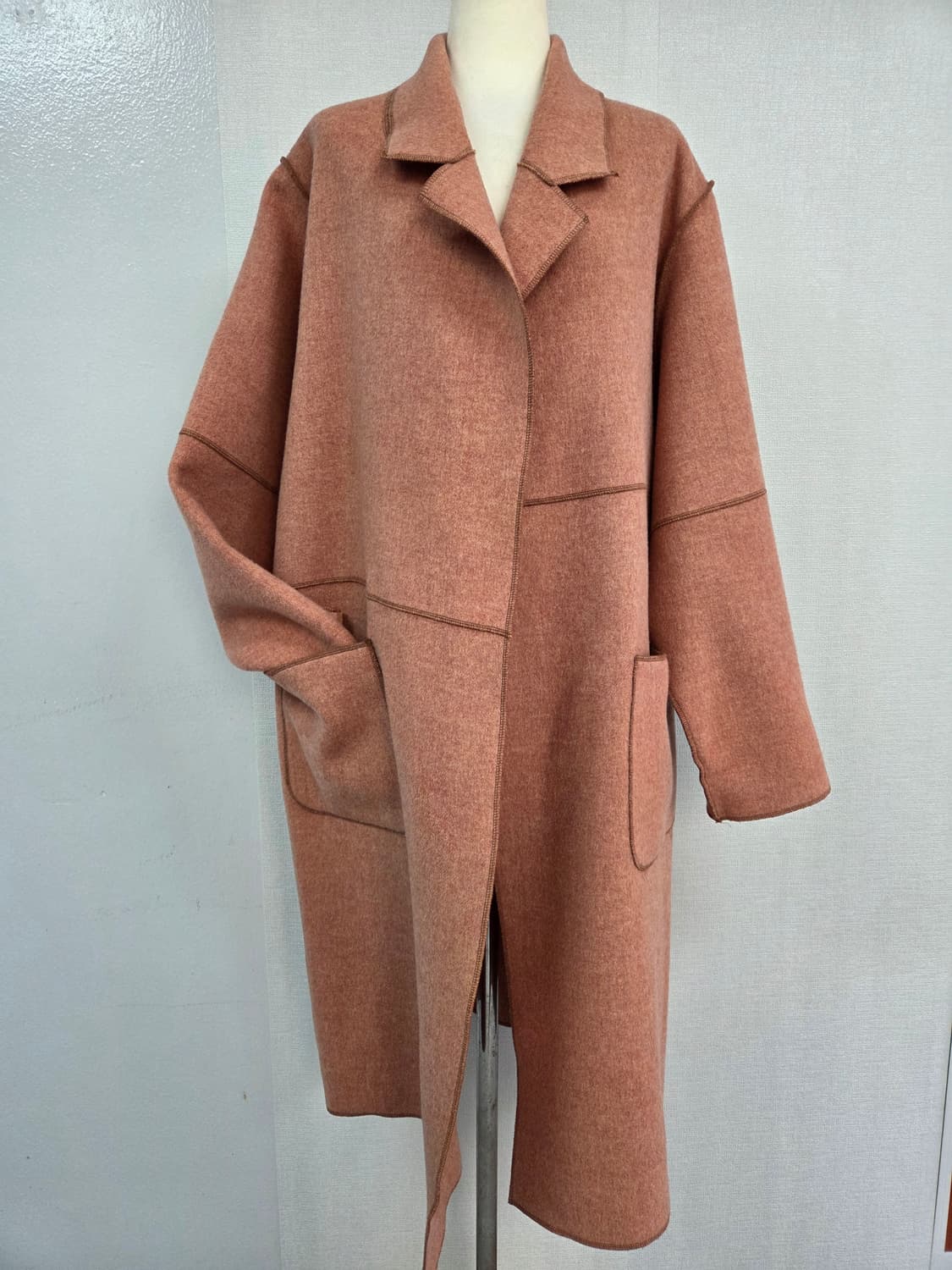 시스템 롱코트 상품이미지1