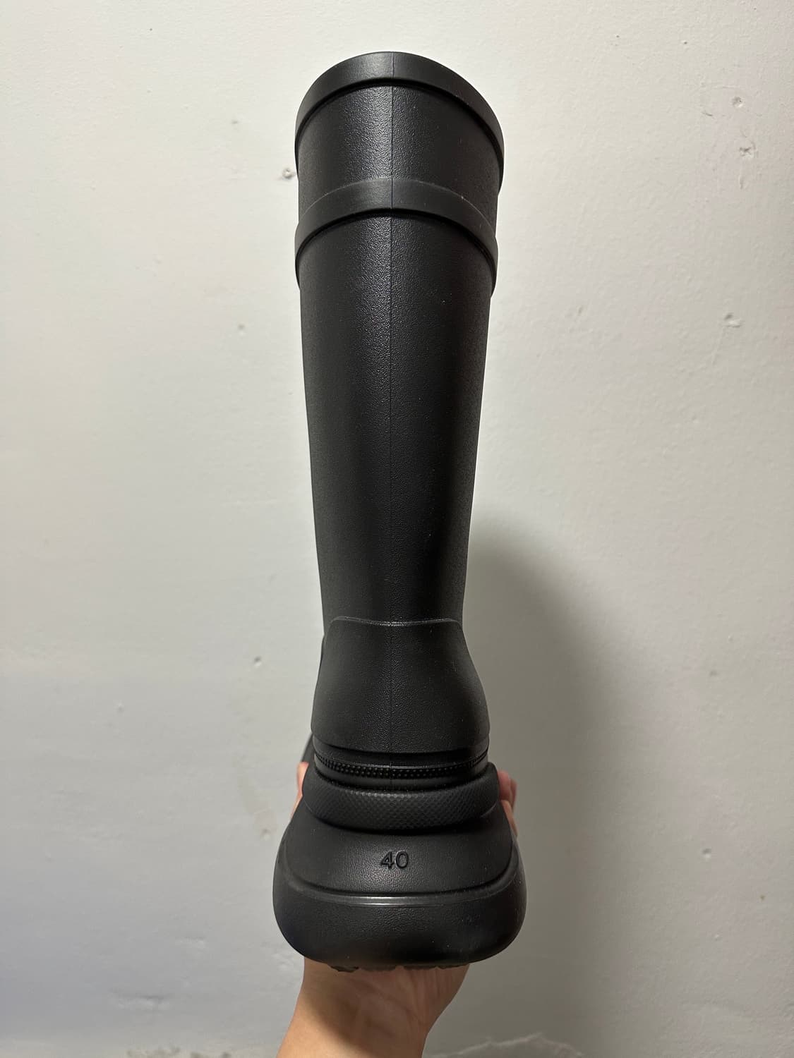 [40] 발렌시아가 크록스 부츠 블랙 상품이미지8